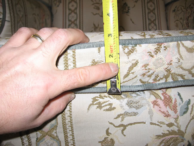 Measuring Fabric to Upholster