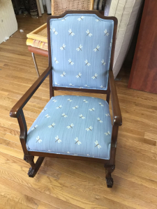 Upholstered Rocking chair
